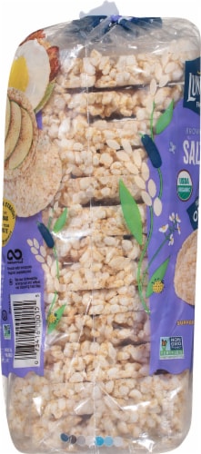 Lundberg Organic Brown Rice Cakes Perspective: left