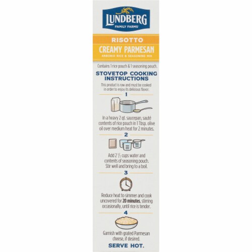 Lundberg Family Farms® Gluten Free Italian Creamy Parmesan Risotto Perspective: left