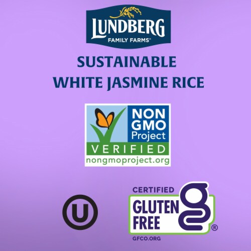 Lundberg Family Farms® Sustainable California White Jasmine Gourmet Rice Perspective: left