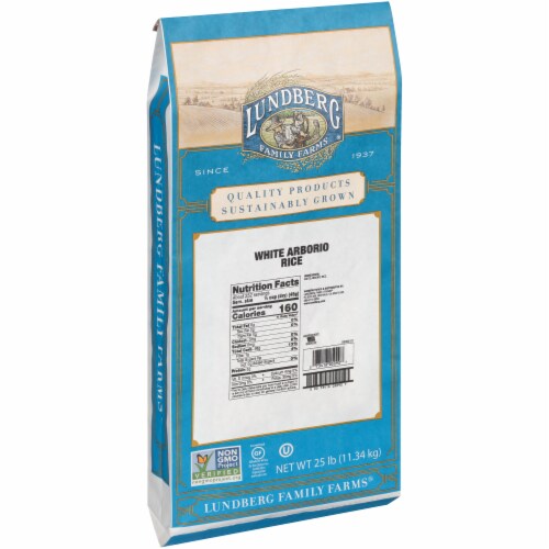 Lundberg® White Arborio Medium Grain Rice Perspective: left