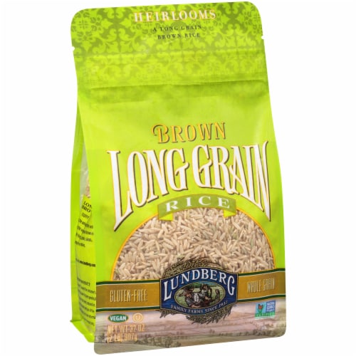 Lundberg Long Grain Brown Rice Perspective: left
