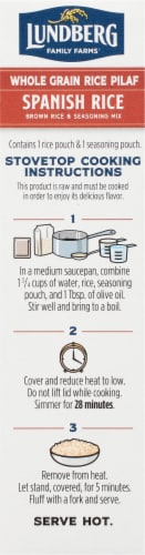 Lundberg® Family Farms® Organic Whole Grain Brown Rice & Seasoning Mix Perspective: left