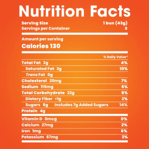 King's Hawaiian® Hawaiian Sweet Hot Dog Buns Perspective: left