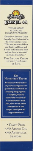 Food for Life® Ezekiel 4:9® Golden Flax Sprouted Organic Cereal Perspective: left