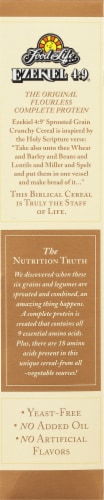 Food for Life® Ezekiel 4:9 Almond Sprouted Organic Cereal Perspective: left