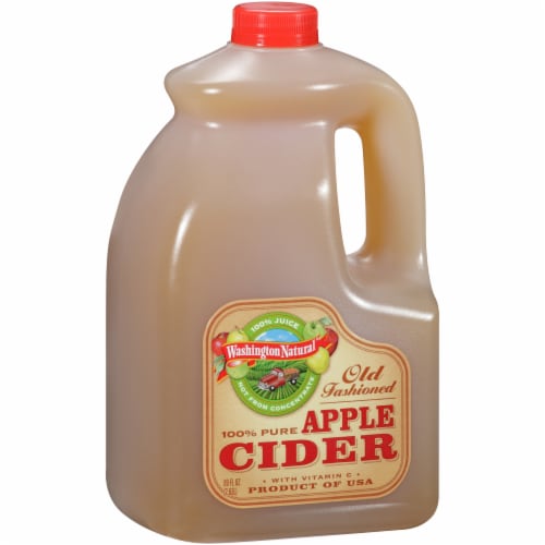 Washington Natural Old Fashioned Apple Cider Perspective: left
