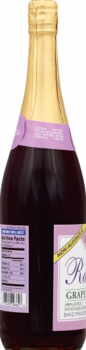 Kedem Raspberry Sparkling Grape Juice Perspective: left