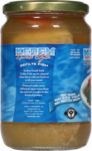 Kedem® Israeli Style Gefilte Fish Perspective: left