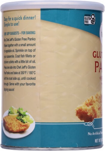 Jeff Nathan Creations™ Gluten Free Plain Panko Crumbs Perspective: left