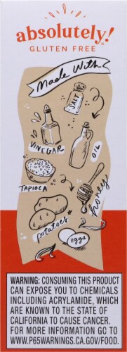 Absolutely® Gluten Free Everything Grain Free Flatbreads Perspective: left