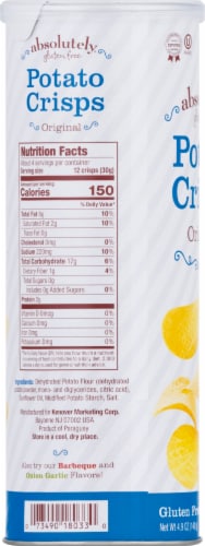 Absolutely Gluten Free Classic Potato Chips Perspective: left