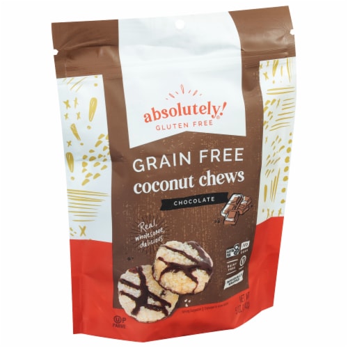 Absolutely! Gluten Free Grain Free Chocolate Coconut Chews Perspective: left