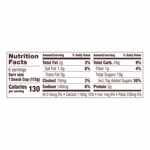 Kozy Shack® Original Recipe Chocolate Pudding Perspective: left