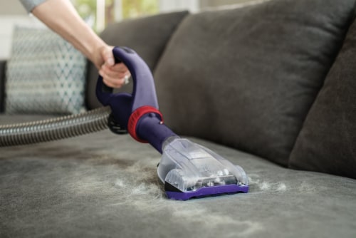 Hoover® PowerDrive™ Pet Upright Vacuum - Purple Perspective: left