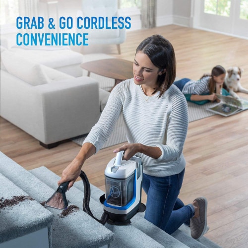 Hoover One Power Spotless Go Cordless Carpet Cleaner Perspective: left