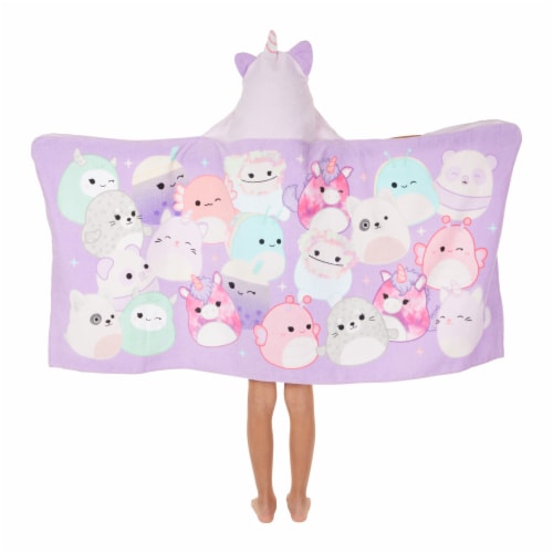 Squishmallows Hooded Towel Perspective: left