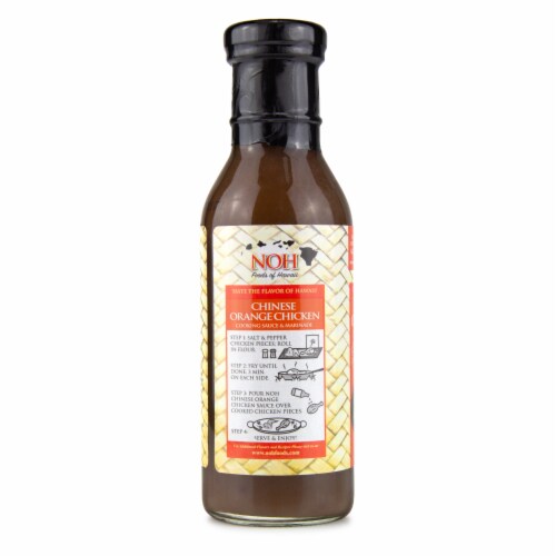 NOH Chinese Orange Chicken Cooking Sauce & Marinade Perspective: left