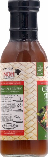 NOH Oriental Stir Fry Cooking Sauce & Marinade Perspective: left