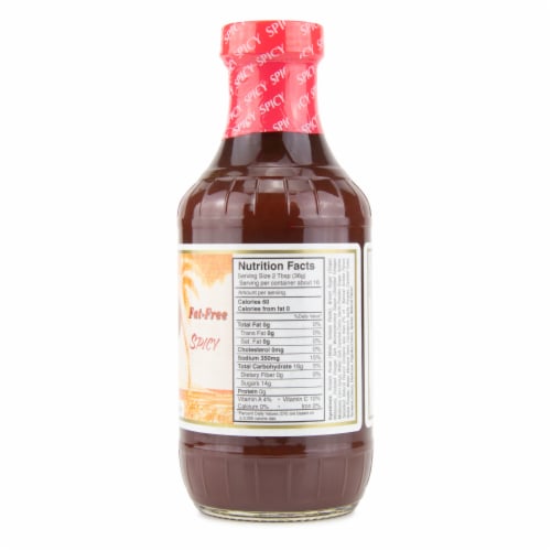 NOH of Hawaii Spicy Hawaiian Bar-B-Q Sauce Perspective: left