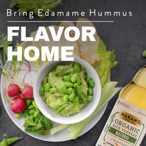 Nakano® Organic Natural Rice Vinegar Perspective: left