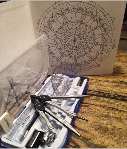 Westcott Math Tool Set - Clear Perspective: left