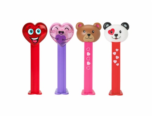 PEZ® Valentine's Day Candy & Dispenser Perspective: left