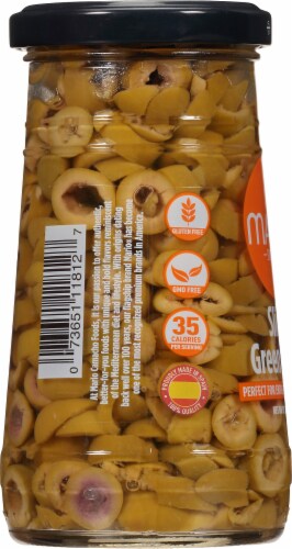Mario® Sliced Green Olives Perspective: left
