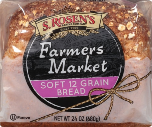 S. Rosen's Farmers Market 12 Grain Bread Perspective: left
