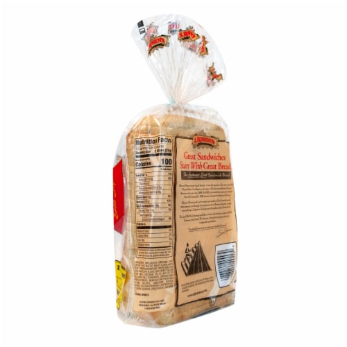 S. Rosen's Thin Sliced Seeded Rye Bread Perspective: left