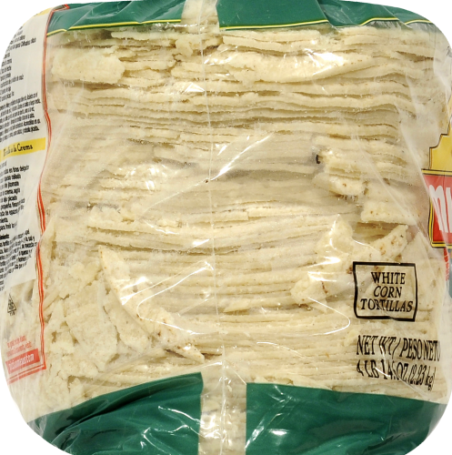 Mission Estilo Casero Corn Tortillas Perspective: left