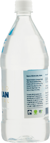 Alaskan Glacial® Drinking Bottled Water Perspective: left