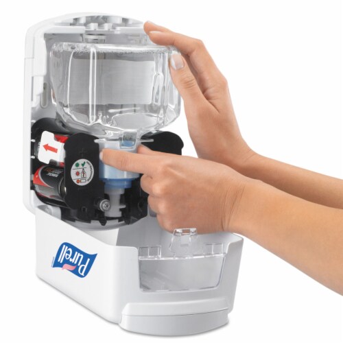 LTX-7 Touch-Free Dispenser, 700 mL, 5.75 x 4 x 8.62, White LTX-7 Touch-Free Dispenser, 700 mL, 5.75 x 4 x 8.62, White
