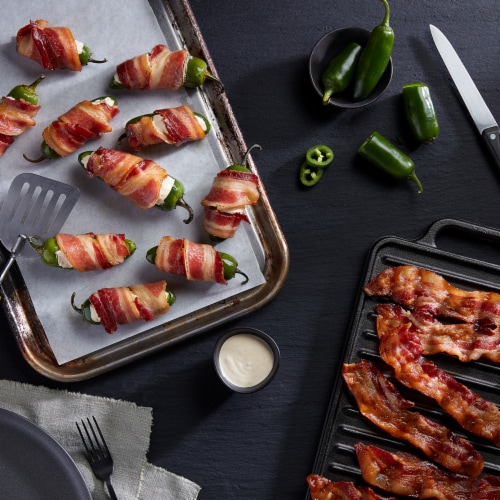 Sugardale Hickory Smoked Thick Sliced Bacon Perspective: left