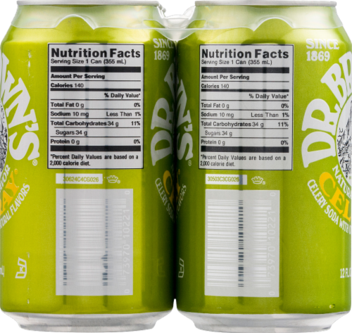 Dr. Brown's® Cel-Ray Soda Perspective: left