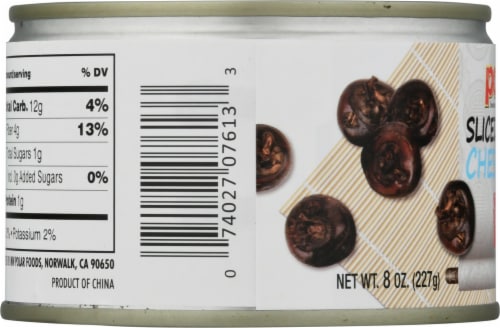 Polar® Sliced Water Chestnuts Perspective: left