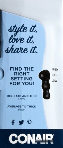 Conair Mid-Size Styler Hair Dryer Perspective: left