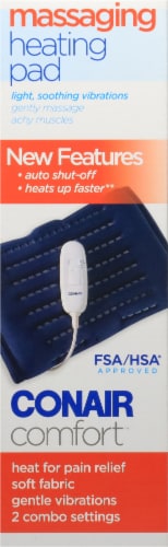 ConairComfort™ Massaging Heating Pad Perspective: left