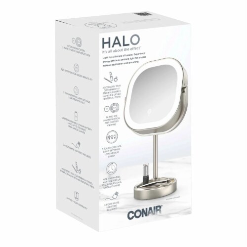 Conair Led Double Sided 1X 10X Vanity Mirror 1 unit Fred Meyer