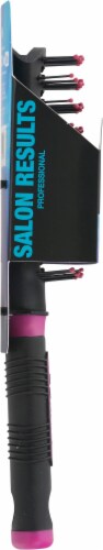 Conair Salon Results Vent Hair Brush, Black & Turquoise Perspective: left