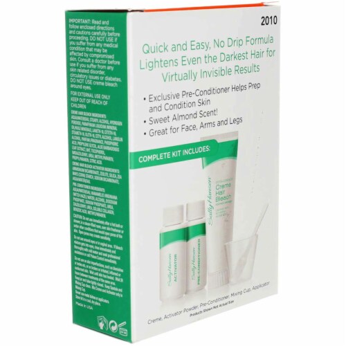Sally Hansen® Extra Strength Cream Hair Bleach Perspective: left
