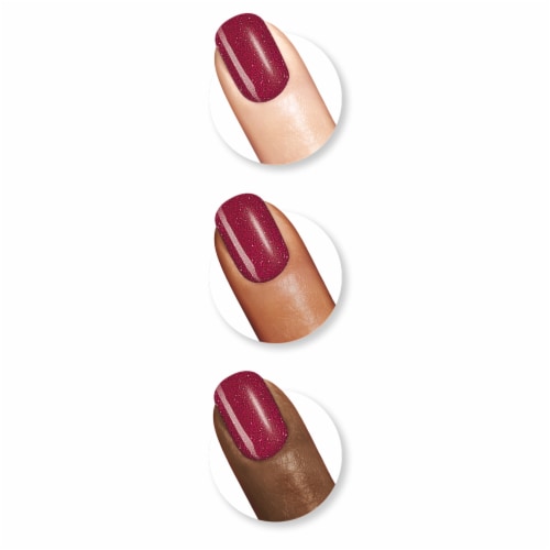 Sally Hansen® Hard as Nails Xtreme Wear™ Red Carpet Nail Color Perspective: left