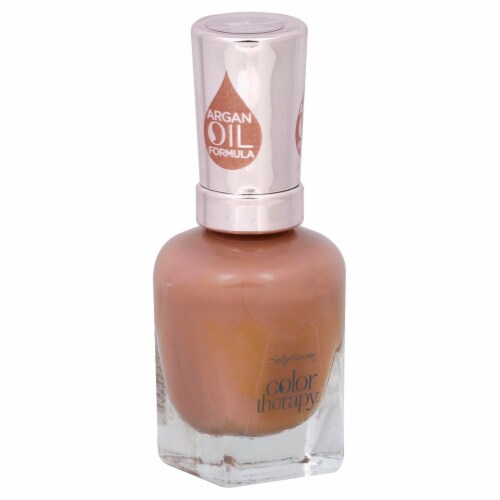 Sally Hansen Color Therapy Sunrise Salutation Nail Color Perspective: left