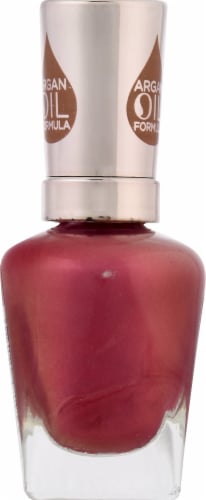 Sally Hansen Color Therapy 255 Lips Tulips Nail Color Perspective: left
