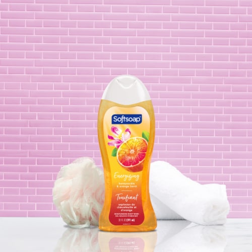 Softsoap Body Honeysuckle & Orange Burst Body Wash Perspective: left