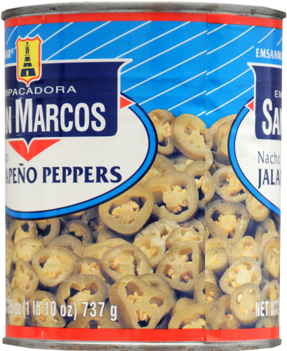 San Marcos Nacho Jalapeno Peppers Perspective: left