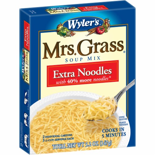 Mrs. Grass Extra Noodles Soup Mix Perspective: left