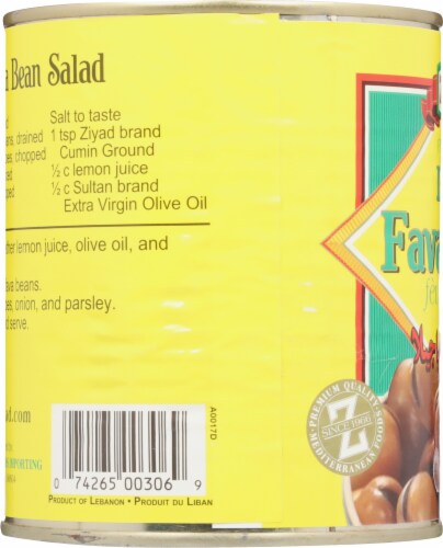 Ziyad® Premium Large Fava Beans Perspective: left
