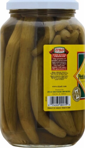 Ziyad Mikta Pickled Wild Cucumbers Perspective: left