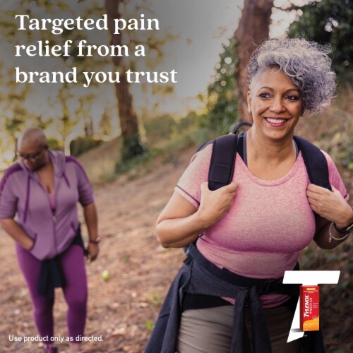 Tylenol Precise Warming Lidocaine Pain Relieving Cream Perspective: left