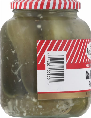 Bamampte Garlic Dill Pickles Perspective: left